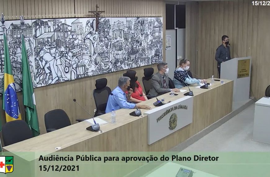 Audiência Pública – Revisão do Plano Diretor Municipal