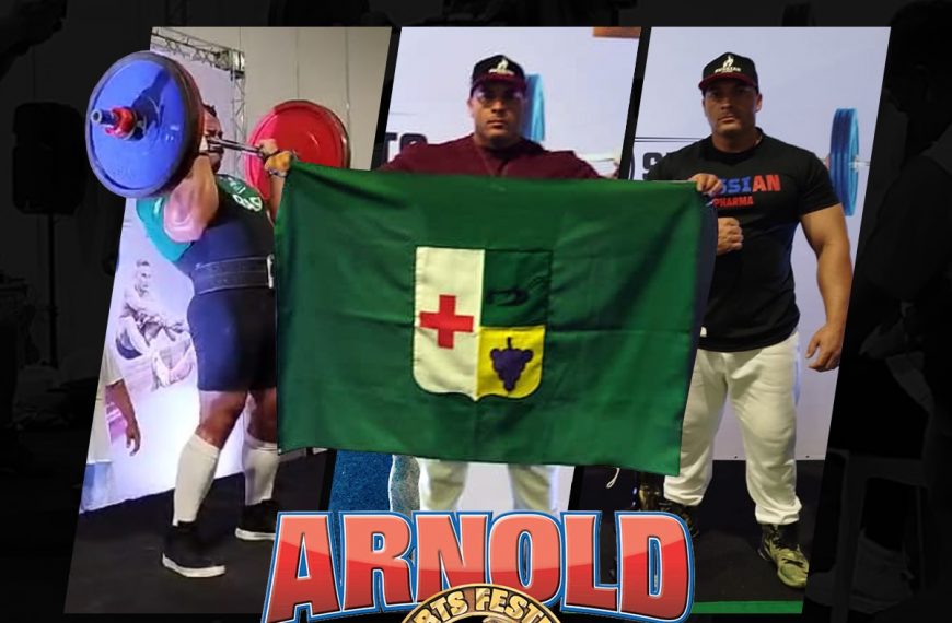 Sidnei Jesus é bicampeão do Arnold Classic South América de Power Bíceps