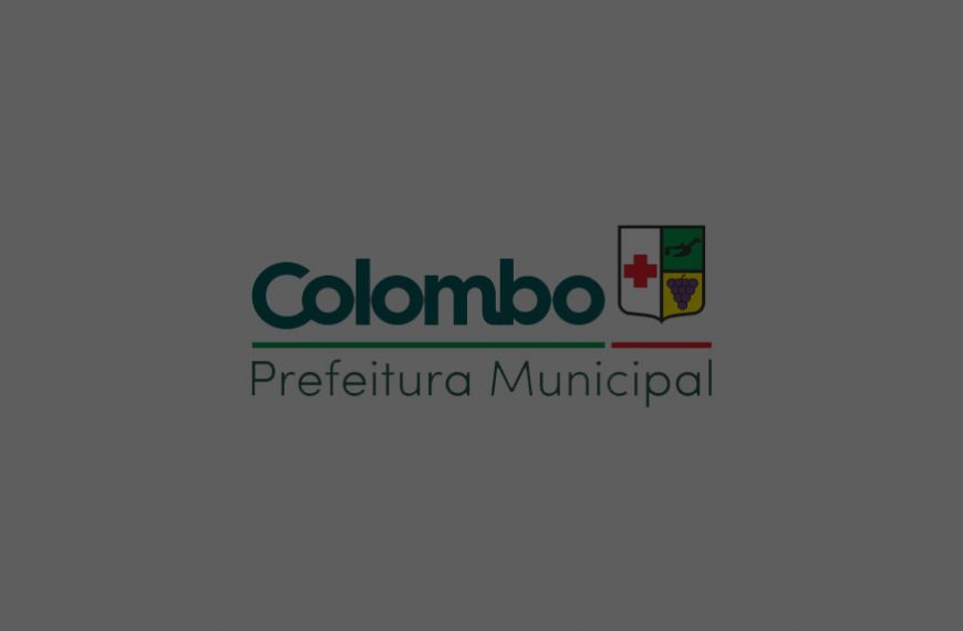 A Prefeitura Municipal de Colombo através da…