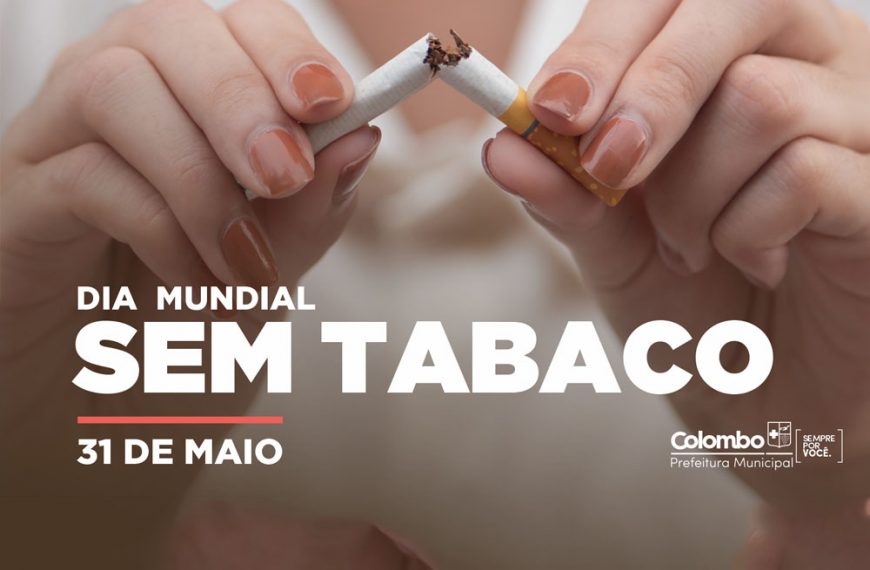 Hoje, é Dia Mundial Sem Tabaco