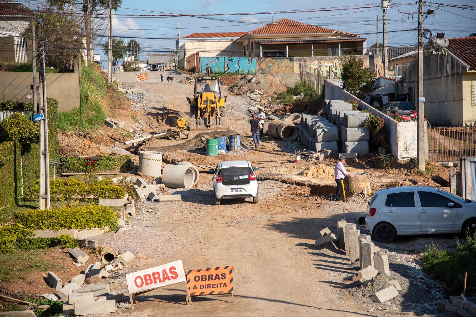 Rua Camargo: Mais uma etapa em andamento