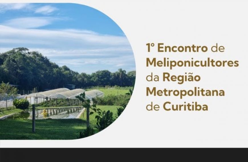 Abertas as inscrições para 1° Encontro de Meliponicultores da Região Metropolitana de Curitiba