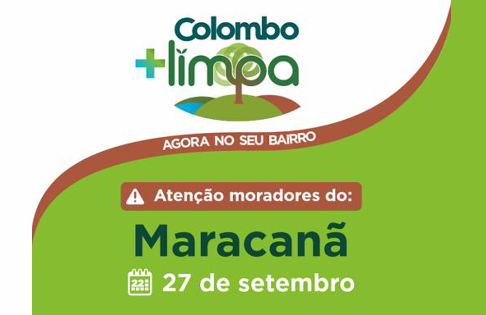 O Programa Colombo Mais Limpa estará novamente no Maracanã, no dia 27