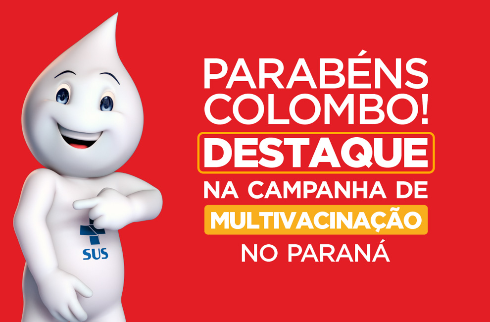 Colombo é destaque em vacinação no Paraná