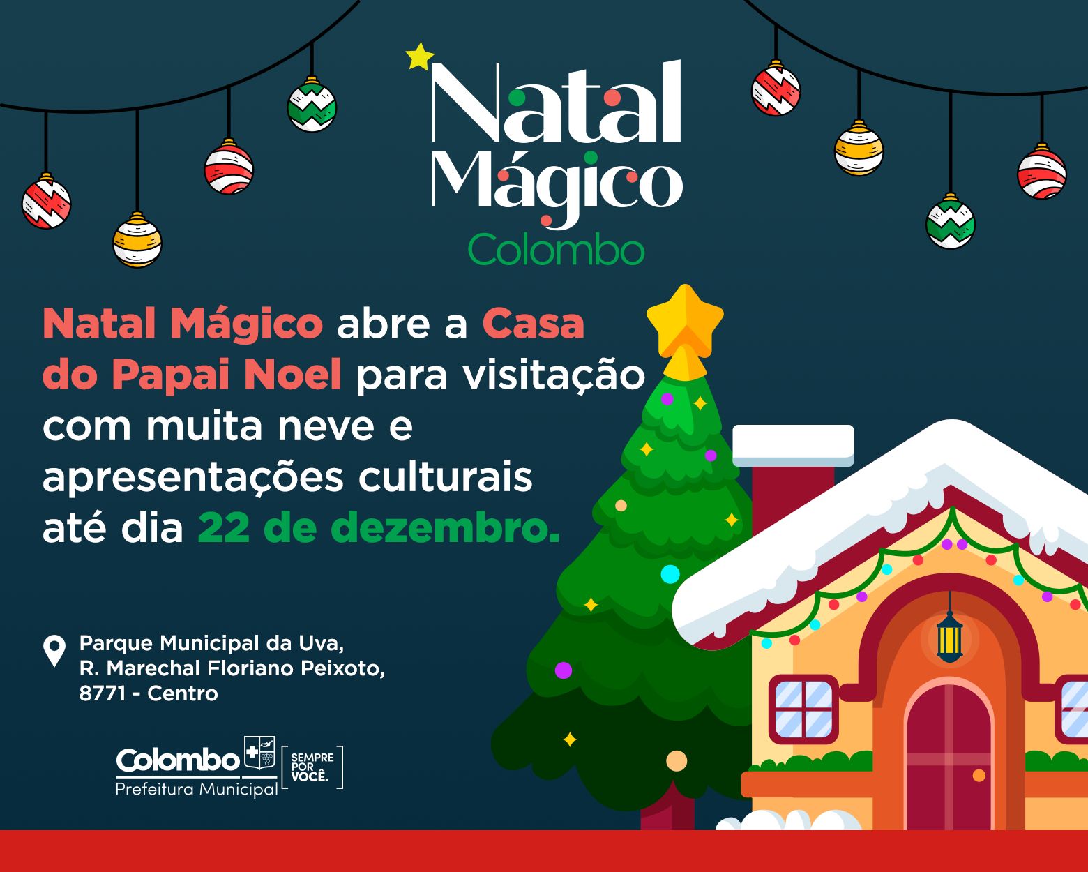 O Natal dos Sonhos encanta quem visita a vila do papai noel. Neste domingo,  19, a programação contou com show pirotécnico, apresentações musicais e  neve, By Prefeitura de Parauapebas