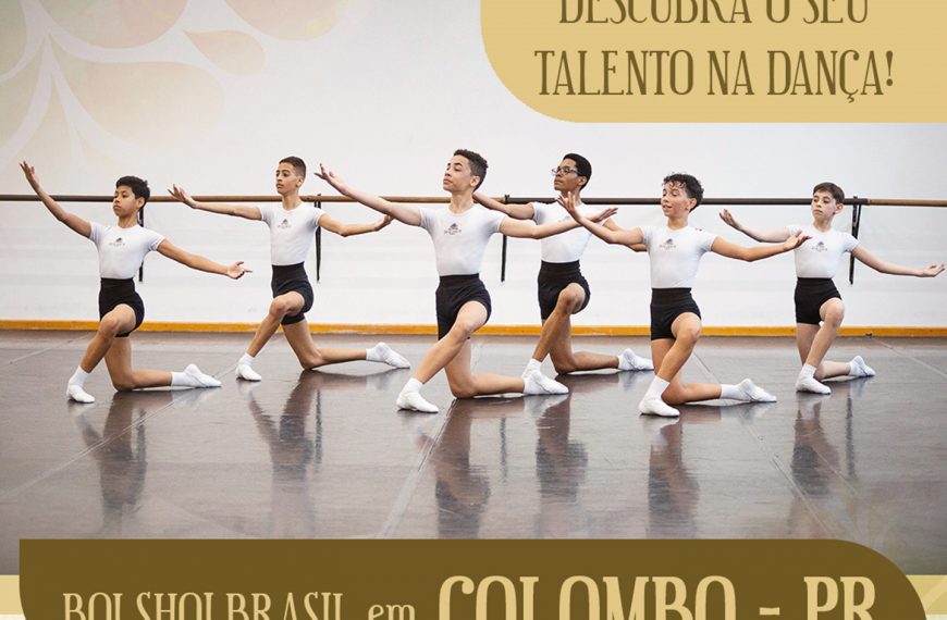 Ballet Bolshoi Brasil retorna a Colombo para nova seletiva em busca de talentos