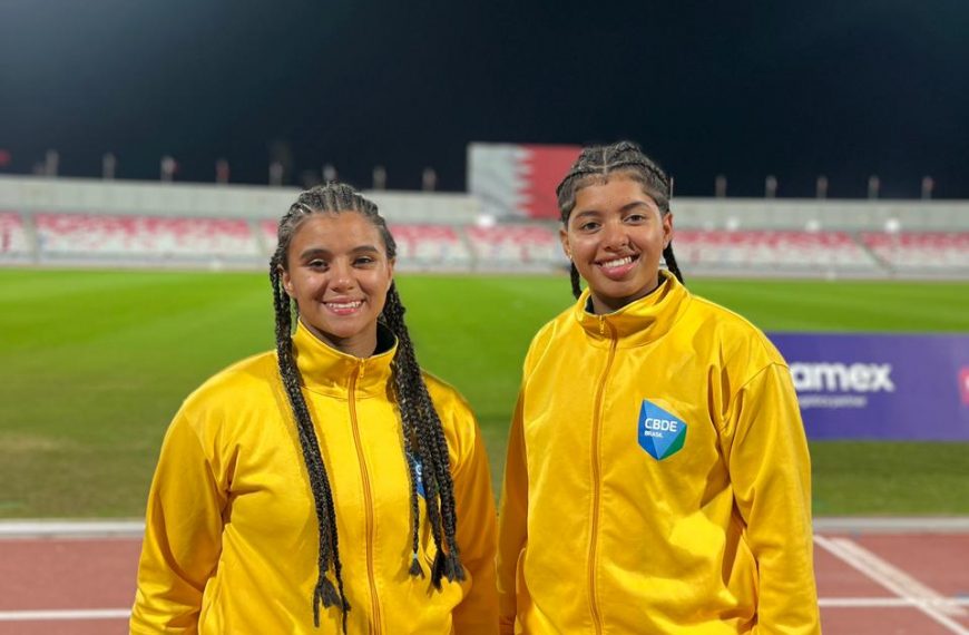 Atletas de Colombo representam o Brasil em campeonato internacional de atletismo no Bahrein