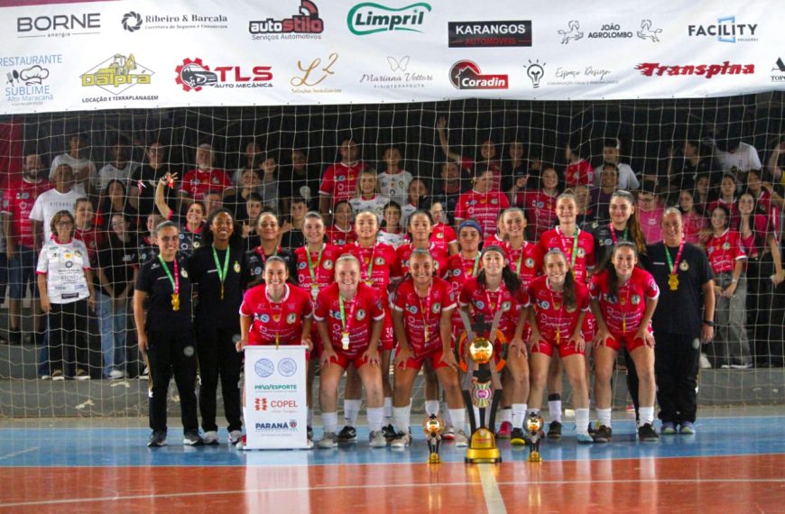 Futsal Feminino de Colombo é Campeão Paranaenses Sub-17!