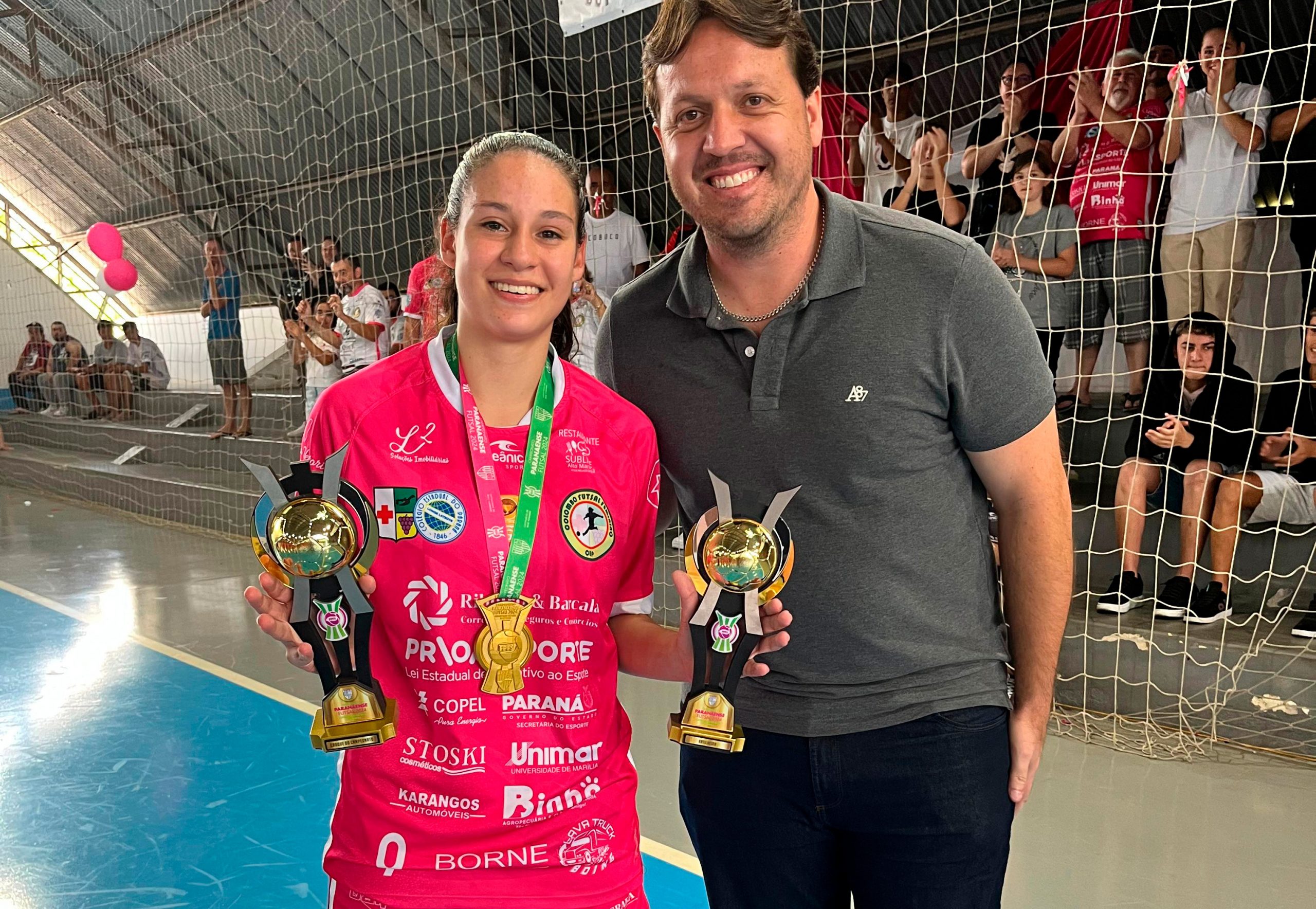 Futsal Feminino Sub-17 de Colombo é Campeão Paranaense Invicto