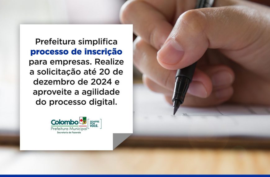 Prefeitura simplifica processo de inscrição para empresas de Baixo Risco “A”