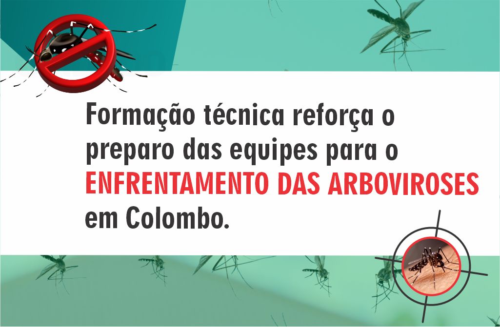 Colombo intensifica ações de combate à dengue e capacita profissionais da saúde