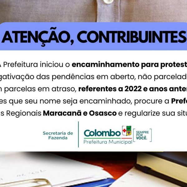 Prefeitura inicia encaminhamento de débitos em atraso para protesto