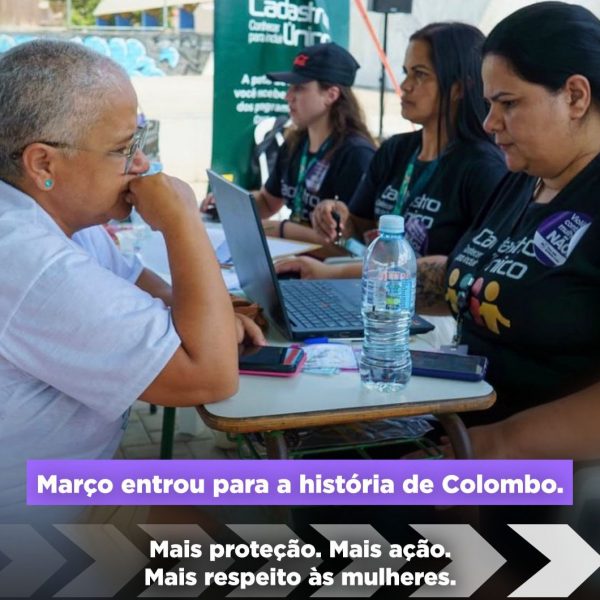 Março de 2026 marca avanço histórico na proteção às mulheres em Colombo