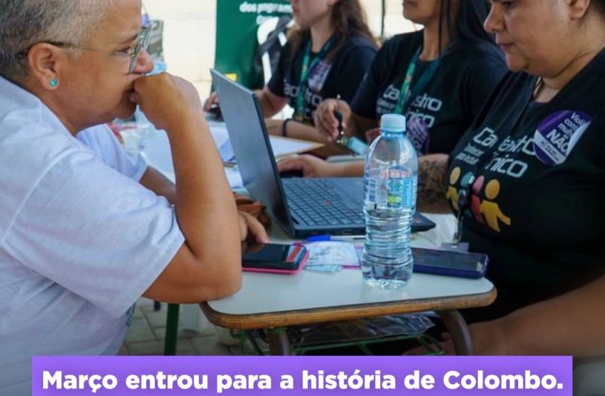 Março de 2026 marca avanço histórico na proteção às mulheres em Colombo