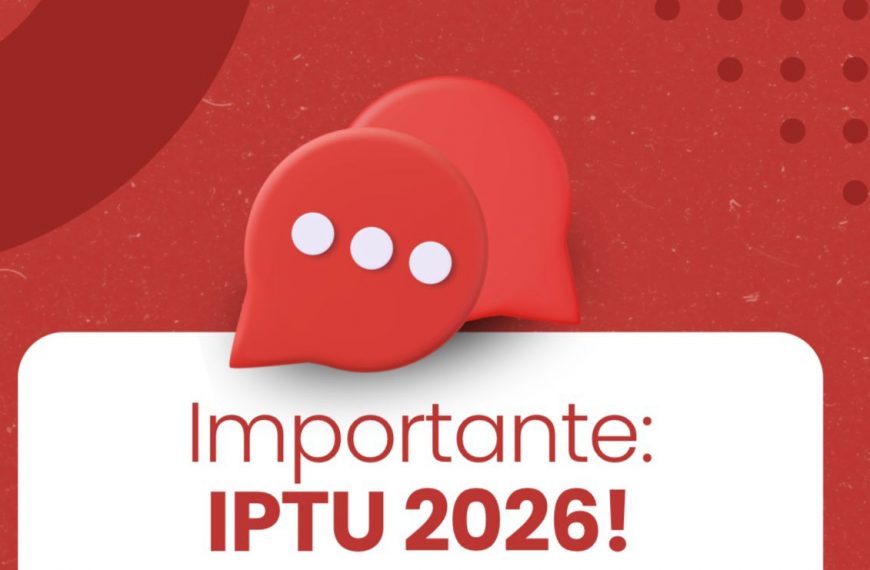 IPTU 2026: guias já estão disponíveis online; contribuinte deve ficar atento aos prazos