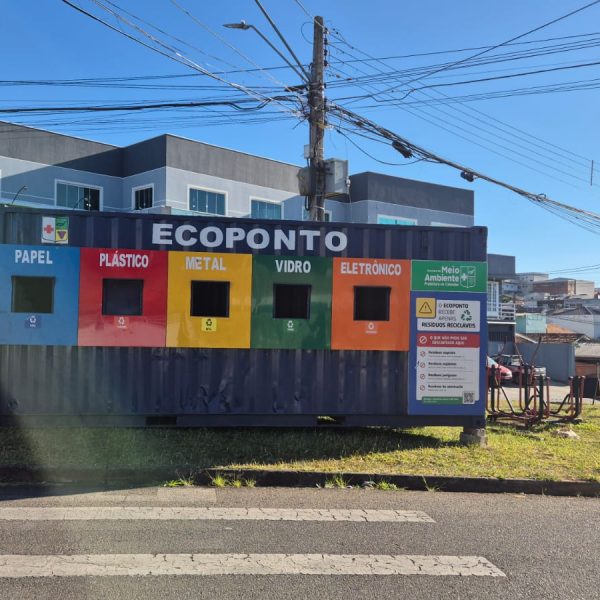 Ecopontos de coleta seletiva são realocados para novos pontos em Colombo