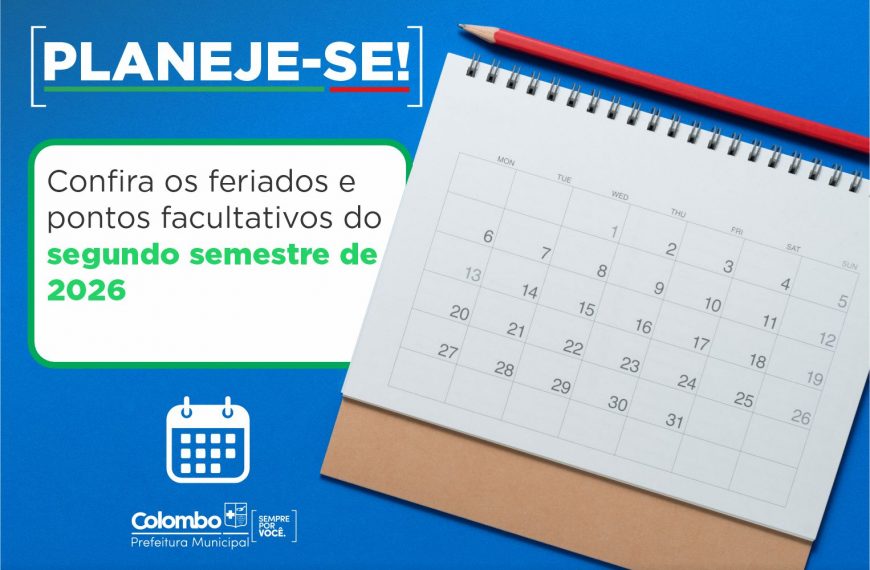 Prefeitura de Colombo divulga calendário de feriados&hellip;