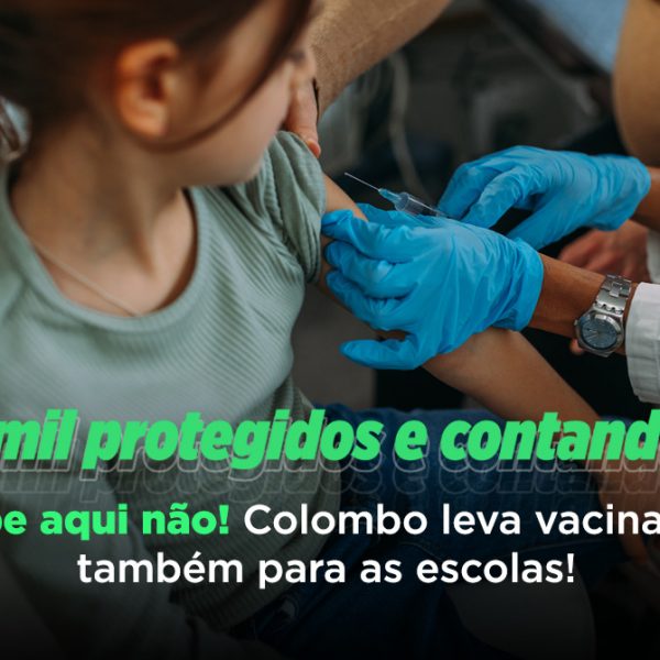 Vacinação contra a gripe em Colombo alcança mais de 16 mil pessoas e campanha será levada às escolas