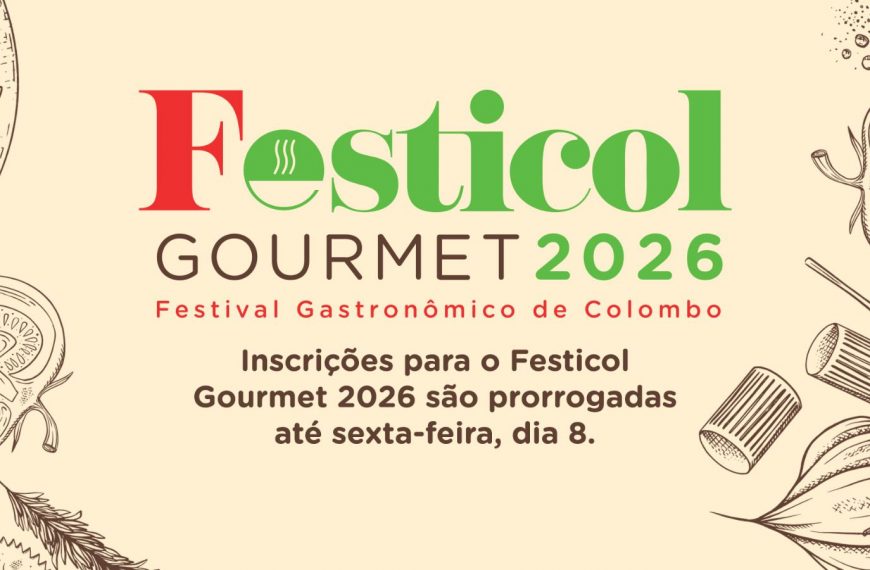 Inscrições para o Festicol Gourmet 2026 são prorrogadas até sexta-feira, dia 8