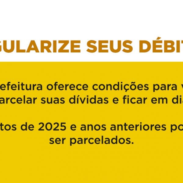 Prefeitura de Colombo orienta contribuintes sobre regularização de débitos antes de negativação