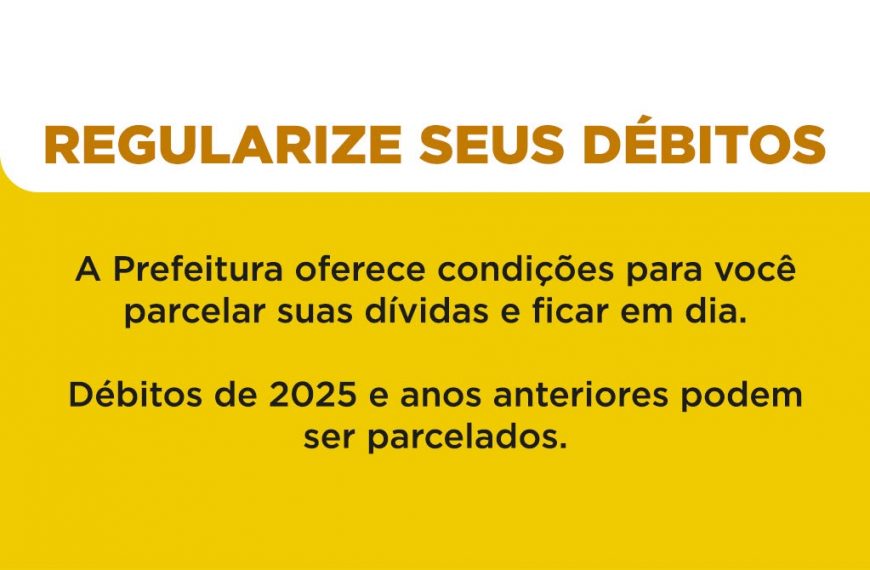 Prefeitura de Colombo orienta contribuintes sobre regularização de débitos antes de negativação