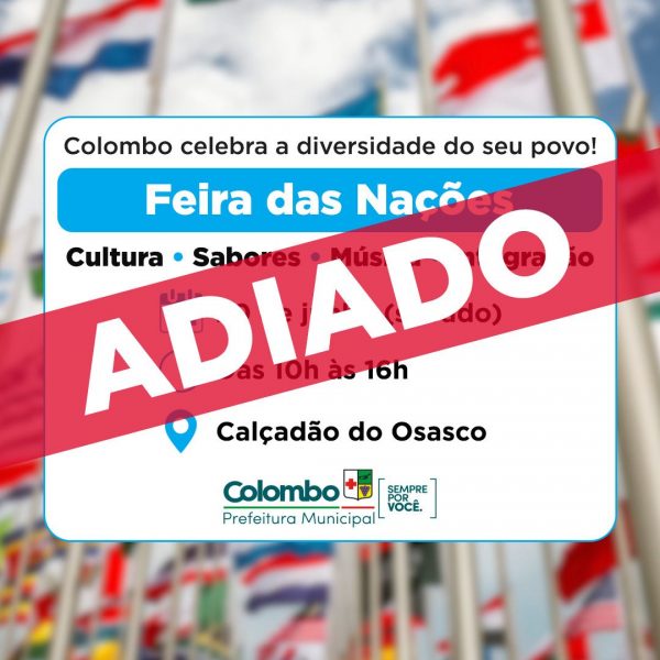 Colombo promove Feira das Nações com gastronomia, cultura e valorização da diversidade no dia 20