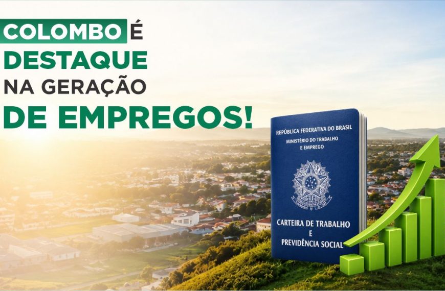 Colombo está entre as que mais geraram empregos no Paraná em 2026