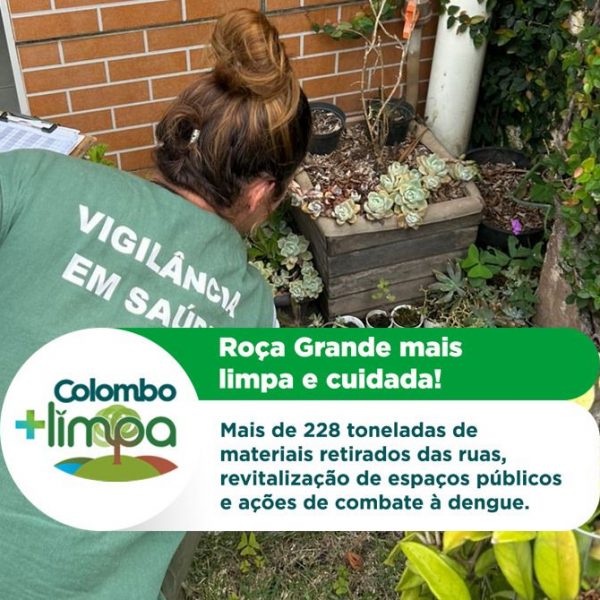 Colombo+Limpa Plus recolhe mais de 236 toneladas de resíduos e atende 780 imóveis no Roça Grande