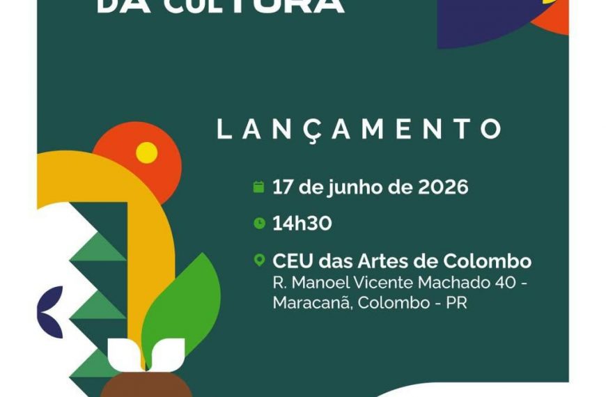 Colombo recebe ministra da Cultura para lançamento de programa nacional no CEU das Artes