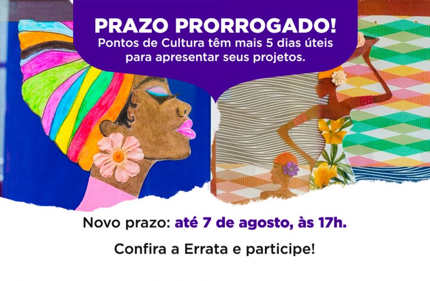 Prazo para projetos de Pontos de Cultura é prorrogado em Colombo