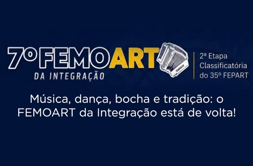 FEMOART da Integração leva tradição gaúcha e programação para famílias ao Parque da Uva
