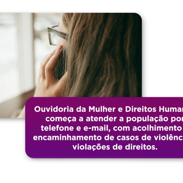 Colombo lança Ouvidoria da Mulher e Direitos Humanos