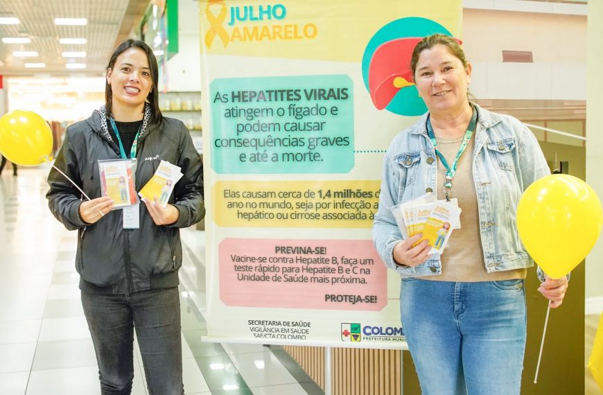 CTA inicia ações do Julho Amarelo com orientações sobre hepatites virais no Park Shopping Colombo