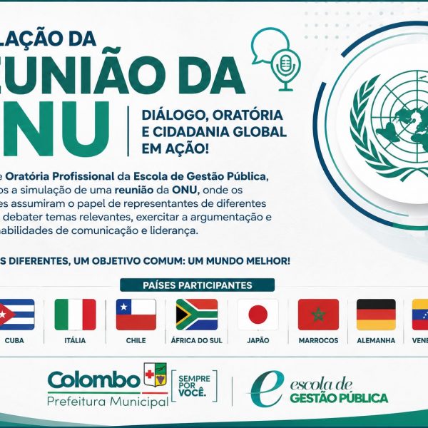 Escola de Gestão Pública promove Simulação da Reunião da ONU: quando a oratória encontra a diplomacia