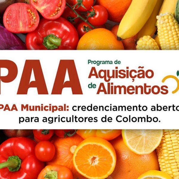 PAA Municipal abre credenciamento para agricultores