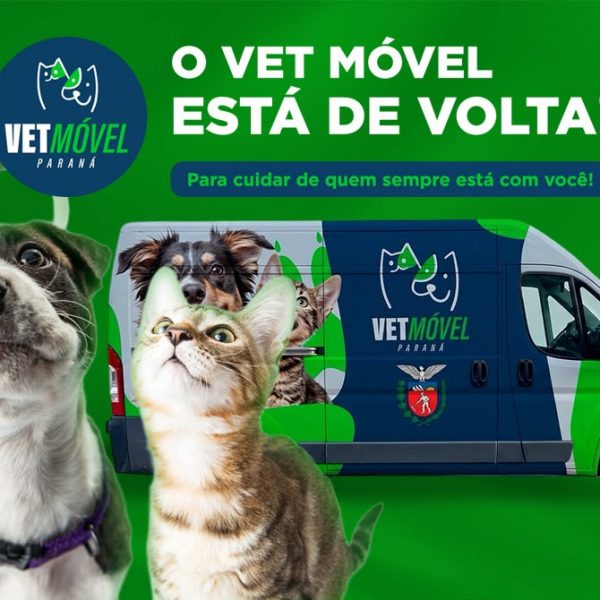 Vet-Móvel Paraná volta a Colombo com 900 vagas para vacinação de cães e gatos