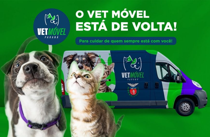 Vet-Móvel Paraná volta a Colombo com 900 vagas para vacinação de cães e gatos