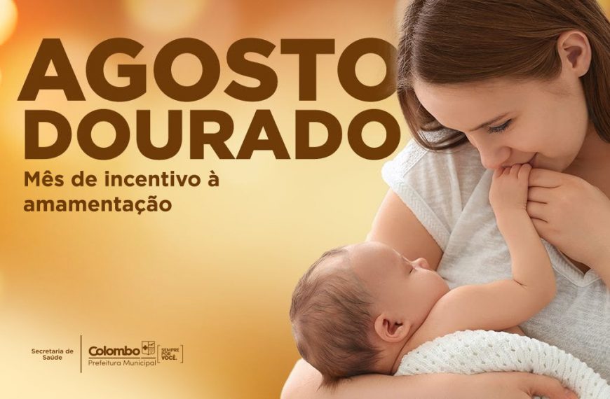 Agosto Dourado: Colombo abre inscrições para evento sobre aleitamento materno voltado a servidores da saúde