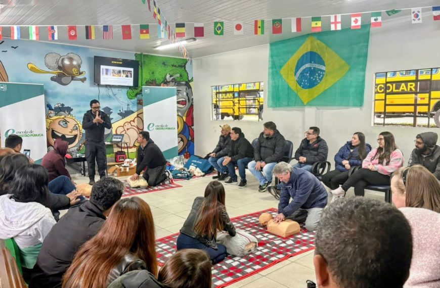 Escola de Gestão Pública promove formação em Primeiros Socorros para servidores do Transporte Escolar