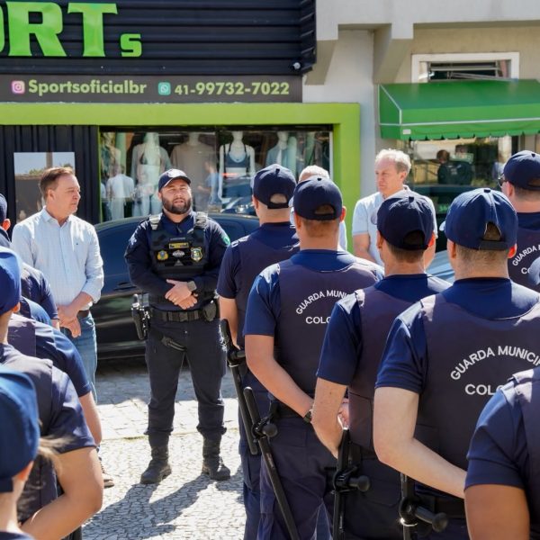 Posse dos novos agentes da Guarda Municipal de Colombo