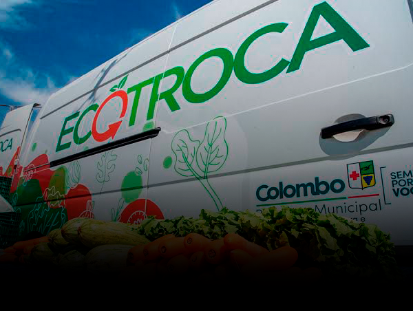 EcoTroca tem programação de setembro com troca de recicláveis por alimentos em Colombo
