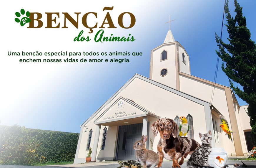Colombo terá bênção dos animais com orientação veterinária e feira de adoção